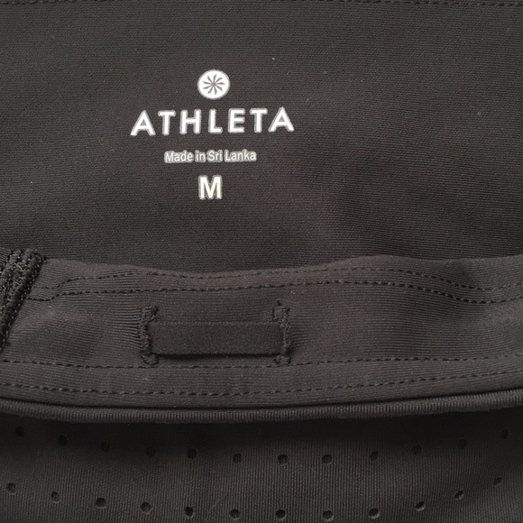 Athleta Trucool Sculptek Stealth Crop Leggings Animal Print M - Picture 5 of 15